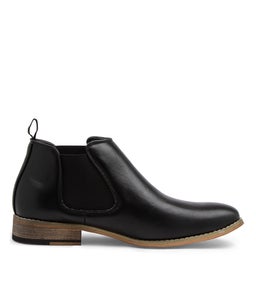 QING BLACK WASHED SOLE SMOOTH