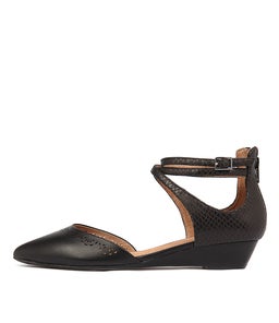 PILENI BLACK SNAKE LEATHER