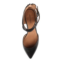 PILENI BLACK SNAKE LEATHER