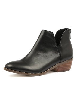 GEMMAH BLACK LEATHER
