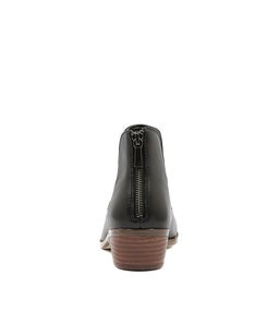 GEMMAH BLACK LEATHER