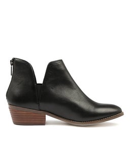 GEMMAH BLACK LEATHER