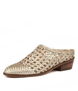 DELORA GOLD LEATHER