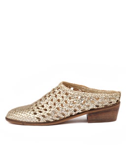 DELORA GOLD LEATHER
