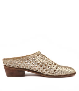 DELORA GOLD LEATHER