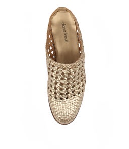 DELORA GOLD LEATHER