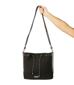 NOVA BUCKET BAG BLACK NEOPRENE