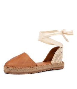 RAMEK DF CUERO (TAN) NATURAL LEATHER WEAVE