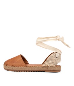 RAMEK DF CUERO (TAN) NATURAL LEATHER WEAVE