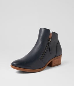 ZALEN DF NAVY LEATHER