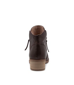 ZALEN DF CHOC LEATHER