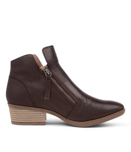ZALEN DF CHOC LEATHER