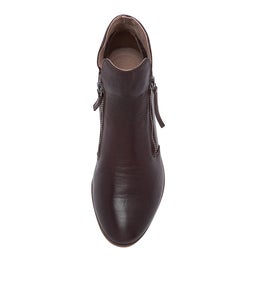ZALEN DF CHOC LEATHER