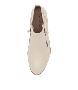 ZALEN DF WINTER WHITE LEATHER