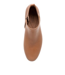 OBELIA DF DARK TAN E LEATHER