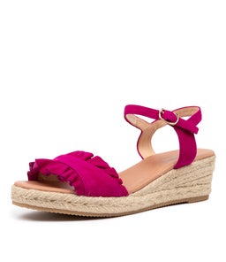 RIDA DF MAGENTA SUEDE