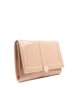 CHANTE CLUTCH NUDE PATENT SMOOTH