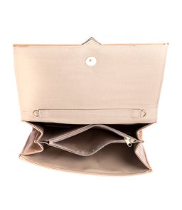 CHANTE CLUTCH NUDE PATENT SMOOTH