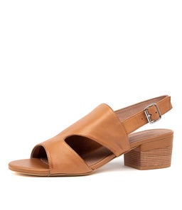 KITSON DF TAN E LEATHER