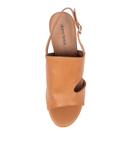 KITSON DF TAN E LEATHER