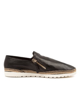 ASHLI DF BLACK MULTI WHITE SOLE LEATHER ROPE