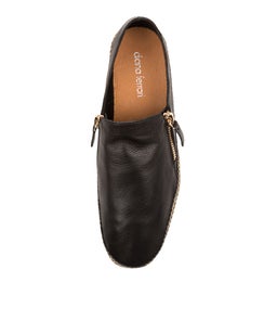 ASHLI DF BLACK MULTI WHITE SOLE LEATHER ROPE