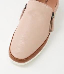 ASHLI DF DK NUDE LEATHER PATENT