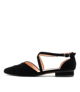 DALBA DF BLACK SUEDE