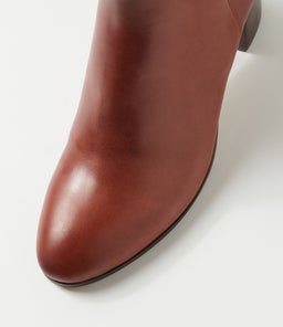DEITHA DF WALNUT DK BROWN HEEL LEATHER
