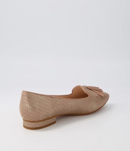 DUSTU DF ROSE GOLD CUT LEATHER