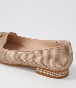 DUSTU DF ROSE GOLD CUT LEATHER