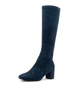 IROSSI DF TEAL STRETCH MICROSUEDE