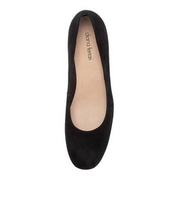 LESPIE DF BLACK SUEDE