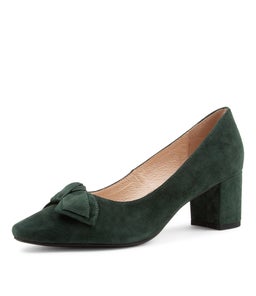 LOET DF DEEP GREEN SUEDE