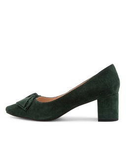 LOET DF DEEP GREEN SUEDE