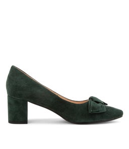 LOET DF DEEP GREEN SUEDE
