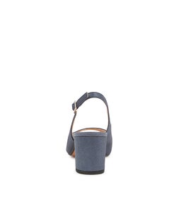 LUCINE DF BLUE METALLIC SUEDE