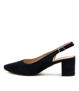 LUCINE DF NAVY SUEDE