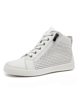 MILLENT DF WHITE LEATHER
