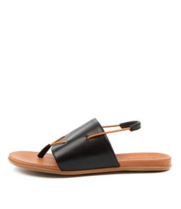 KYRA DF BLACK LEATHER