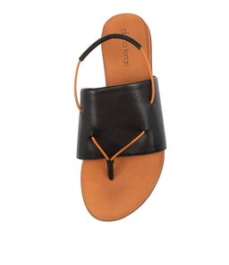 KYRA DF BLACK LEATHER