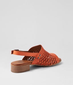 CAPRIS DF TANGERINE LEATHER