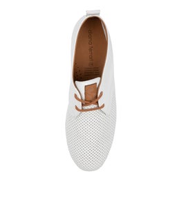 PATTY DF WHITE LEATHER