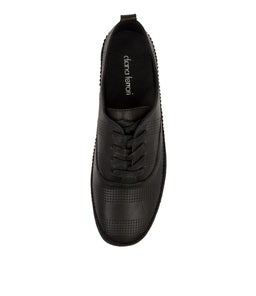 ALABASS DF BLACK BLACK SOLE LEATHER