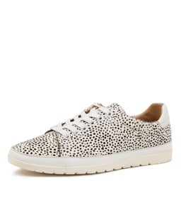 AQUINE DF WHITE SPECKLE WHITE PONY LEATHER