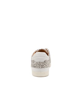 AQUINE DF WHITE SPECKLE WHITE PONY LEATHER