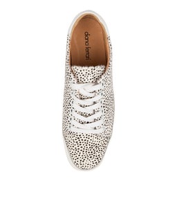AQUINE DF WHITE SPECKLE WHITE PONY LEATHER