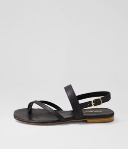 ANORD DF BLACK NATURAL SOLE LEATHER