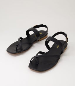 ANORD DF BLACK NATURAL SOLE LEATHER