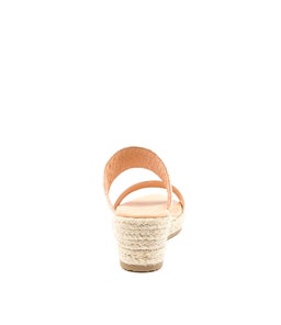 RENAYA DF DK NUDE LEATHER WOVEN